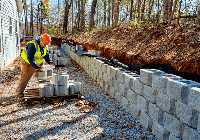 Decorative Brickwork Installation